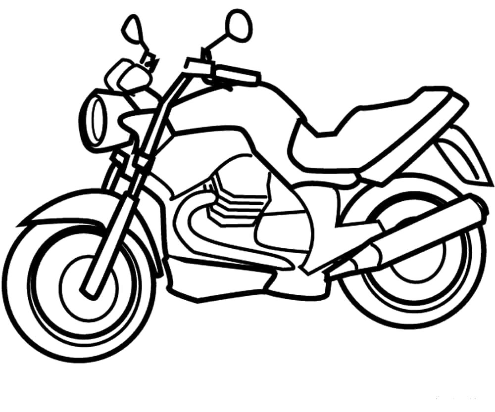Раскраски мотоциклы