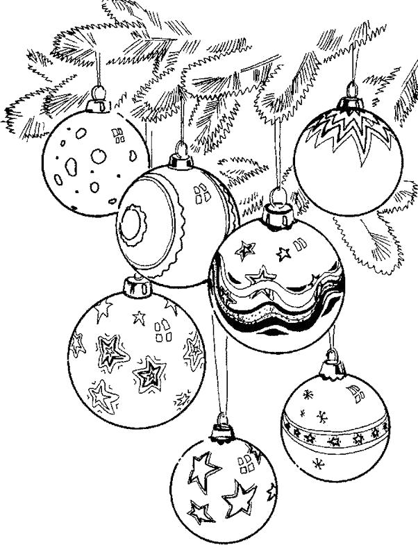 Название: Раскраска новогодние игрушки, новогодние шары, шары висят на ветке, шары с рисунком. Категория: новогодние. Теги: новогодние.