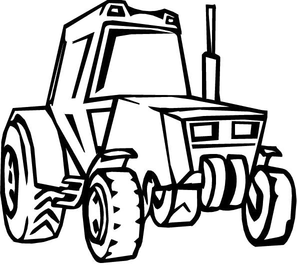 Раскраска Раскраски тракторов. для мальчиков