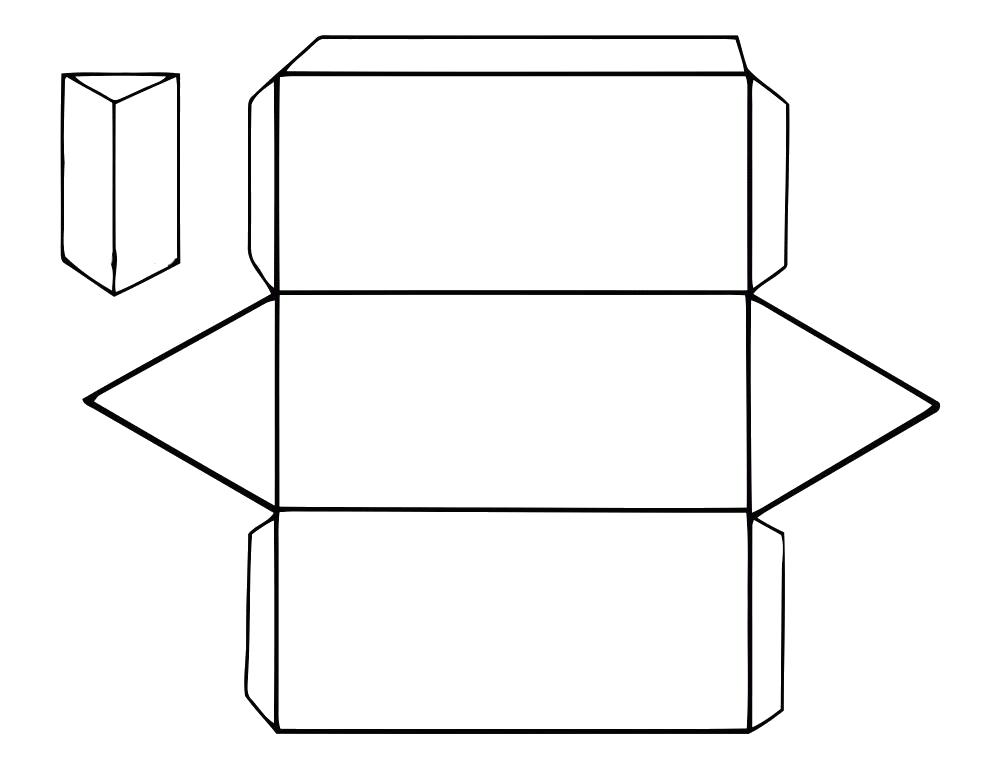 Название: Раскраска прямоугольник. Категория: геометрические фигуры. Теги: треугольник.