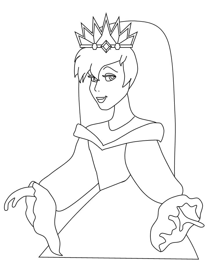 Раскраска Принцесса-невеста. принцесса