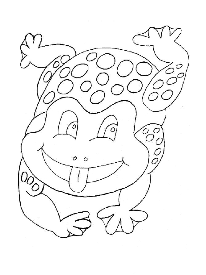 Название: Раскраска Раскраска лягушка ребенку. Категория: лягушка. Теги: лягушка.