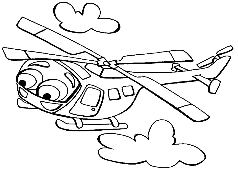 Название: Раскраска Скачать бесплатные раскраски вертолеты. Категория: вертолет. Теги: вертолет.
