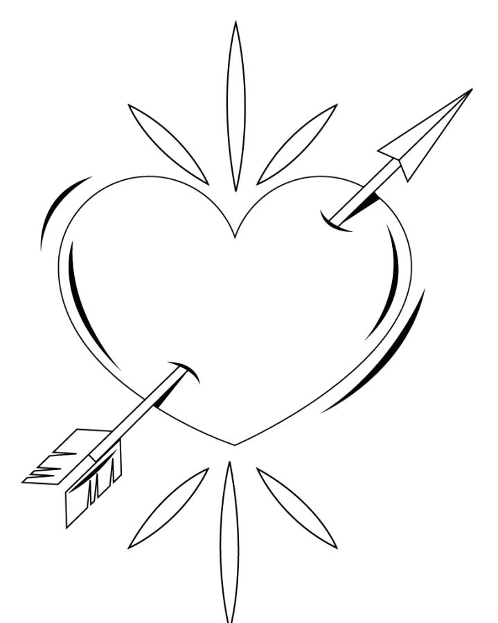 Название: Раскраска Раскраска сердце . Категория: сердце. Теги: сердце.