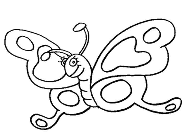 Название: Раскраска Бабочка. Категория: бабочки. Теги: бабочки.