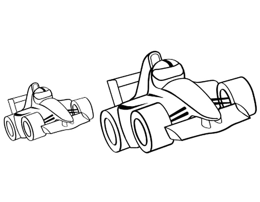 Название: Раскраска Раскраски гоночные машины. Категория: для мальчиков. Теги: машины.