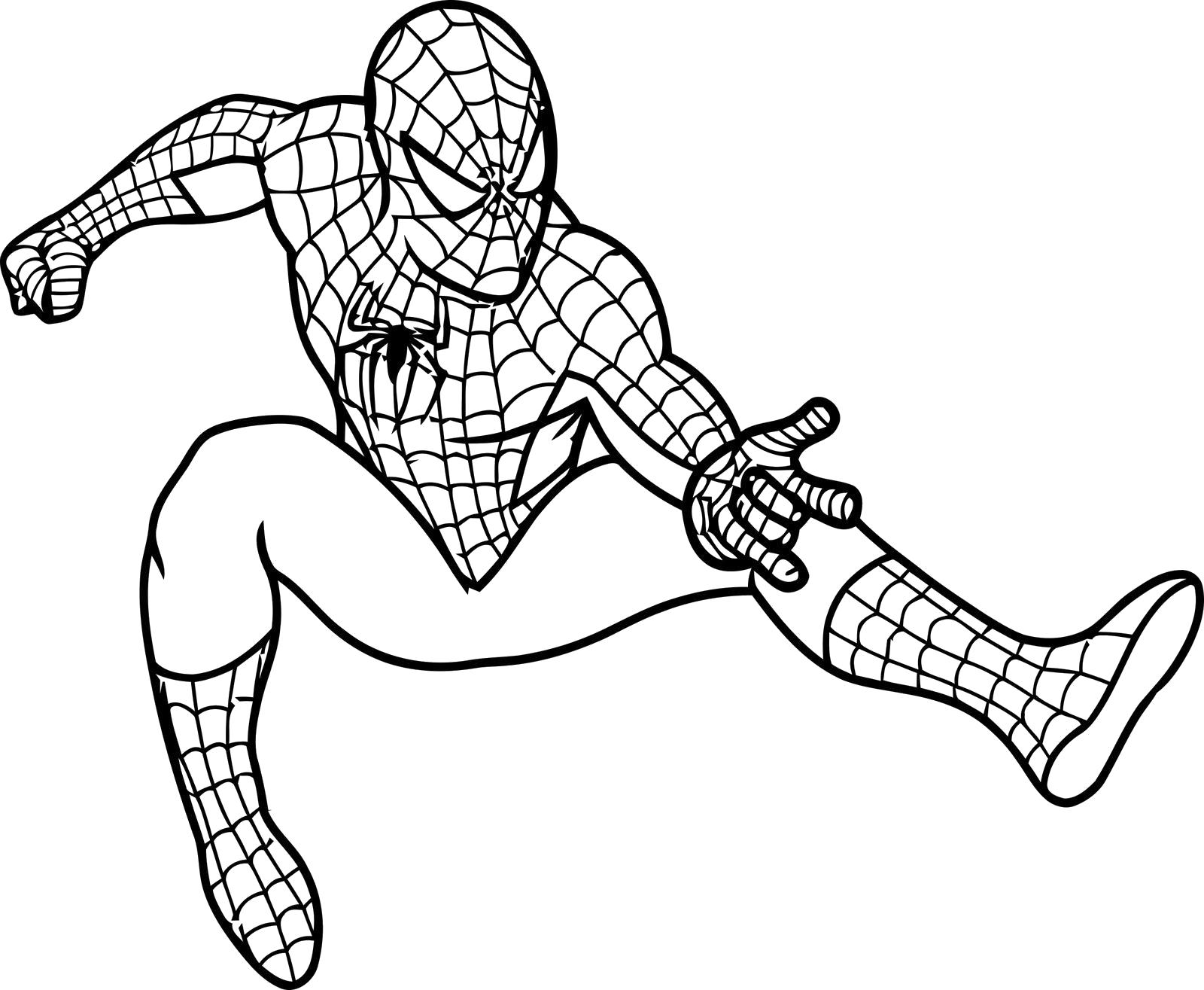 Раскраски Человек паук | Персонажи, герои, принцессы, скачать и распечатать бесплатно - Страница 2