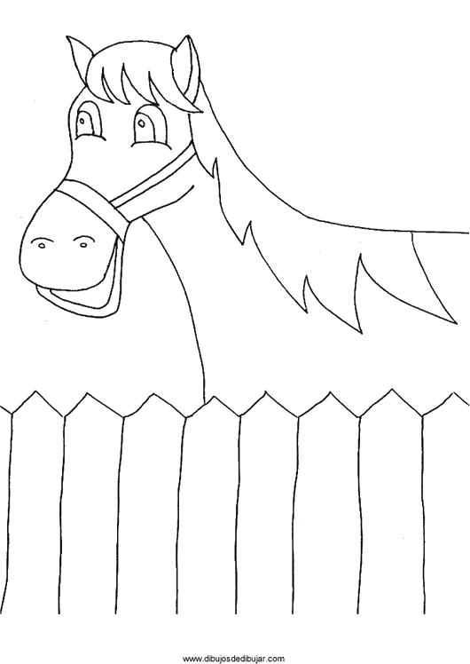 Название: Раскраска Раскраски Лошади раскраска лошадка у забора. Категория: Лошадка. Теги: Лошадка.