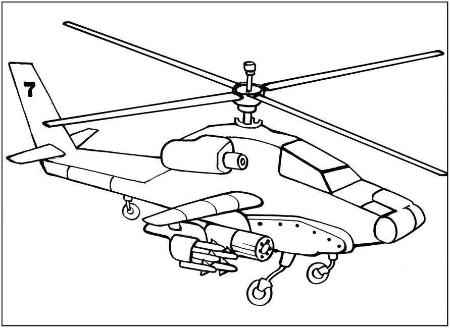 Название: Раскраска Раскраски боевой раскраски, оружие, боевой вертолет. Категория: вертолет. Теги: вертолет.
