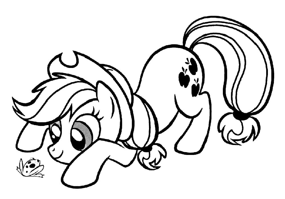 Название: Раскраска Раскраска мой маленький пони. Категория: Пони. Теги: Пони.