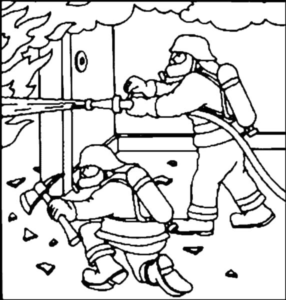 Раскраска Раскраски "на тему пожарная безопасность" скачать и распечатать бесплатно. 