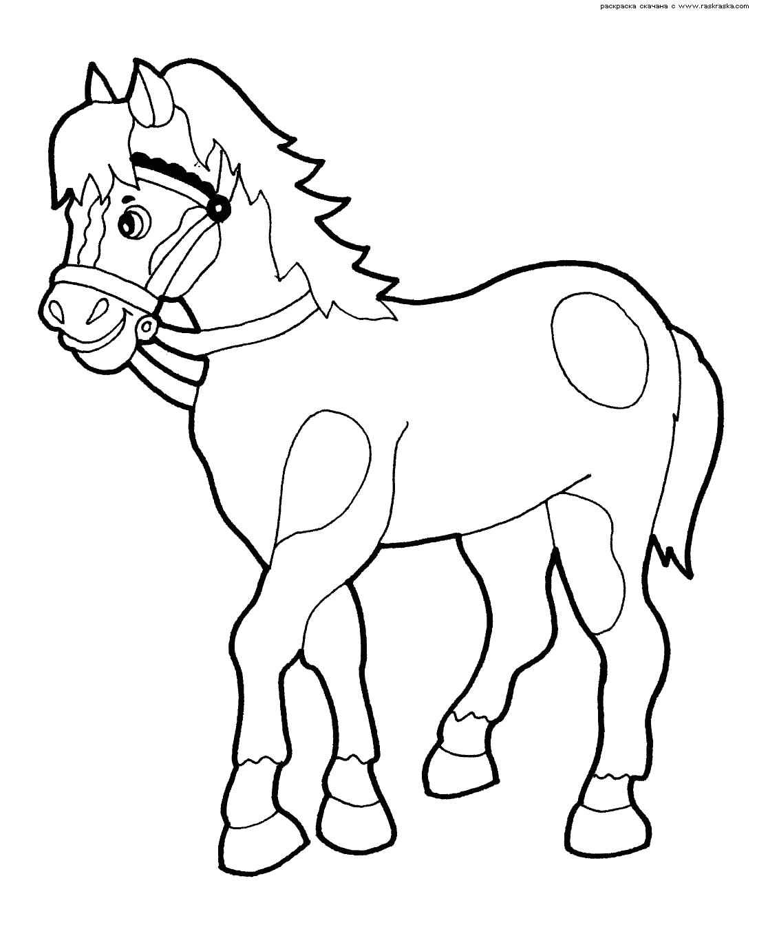 Название: Раскраска Раскраска Лошадка. Раскраска для детей лошадка. Категория: Лошадка. Теги: Лошадка.