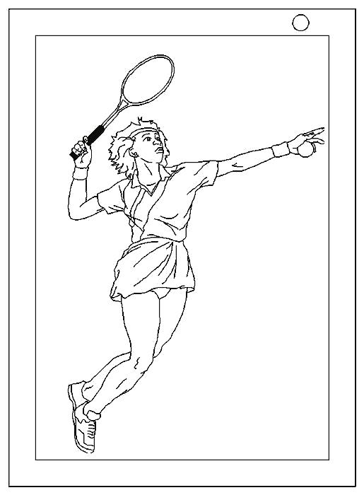 Название: Раскраска Раскраски теннис теннис, спорт, раскраски. Категория: Теннис. Теги: Теннис.