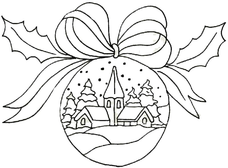 Раскраска Раскраски "игрушки новогодние", шар с рисунком. новогодние