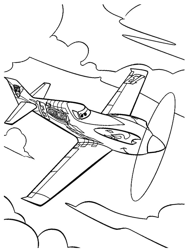 Раскраска Самолеты - картинки для раскрашивания. Скачать самолет.  Распечатать самолет
