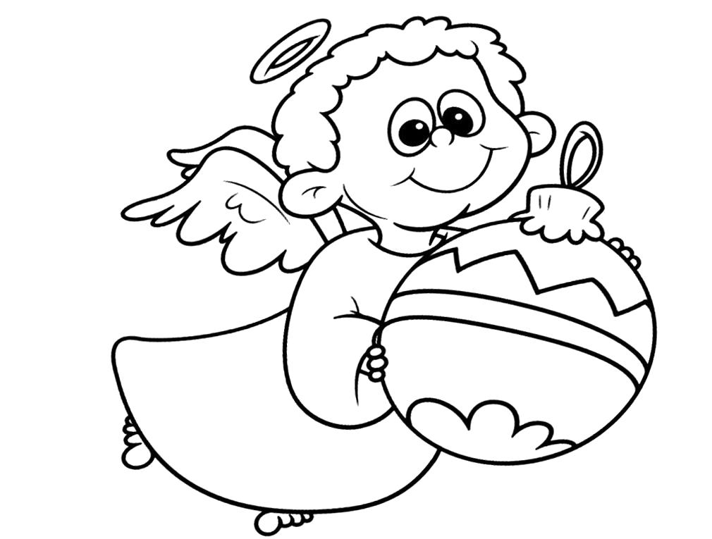 Название: Раскраска Ангелочек - детские раскраски печатайте на принтере. Категория: мифические существа. Теги: ангел.