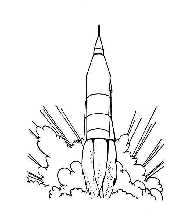 Название: Раскраска Раскраска для мальчиков - ракета. Категория: для мальчиков. Теги: ракета, космический корабль.