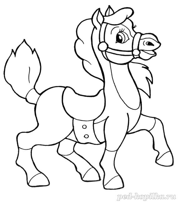 Название: Раскраска детские игры раскраска лошадка. Категория: Лошадка. Теги: Лошадка.