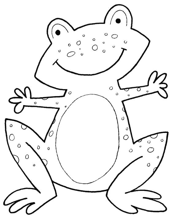Раскраска frog. лягушка