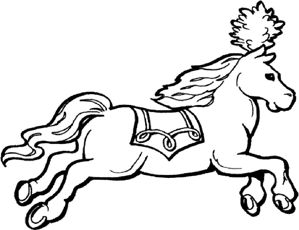 Название: Раскраска Лошадь выступает. Категория: Домашние животные. Теги: Лошадь.