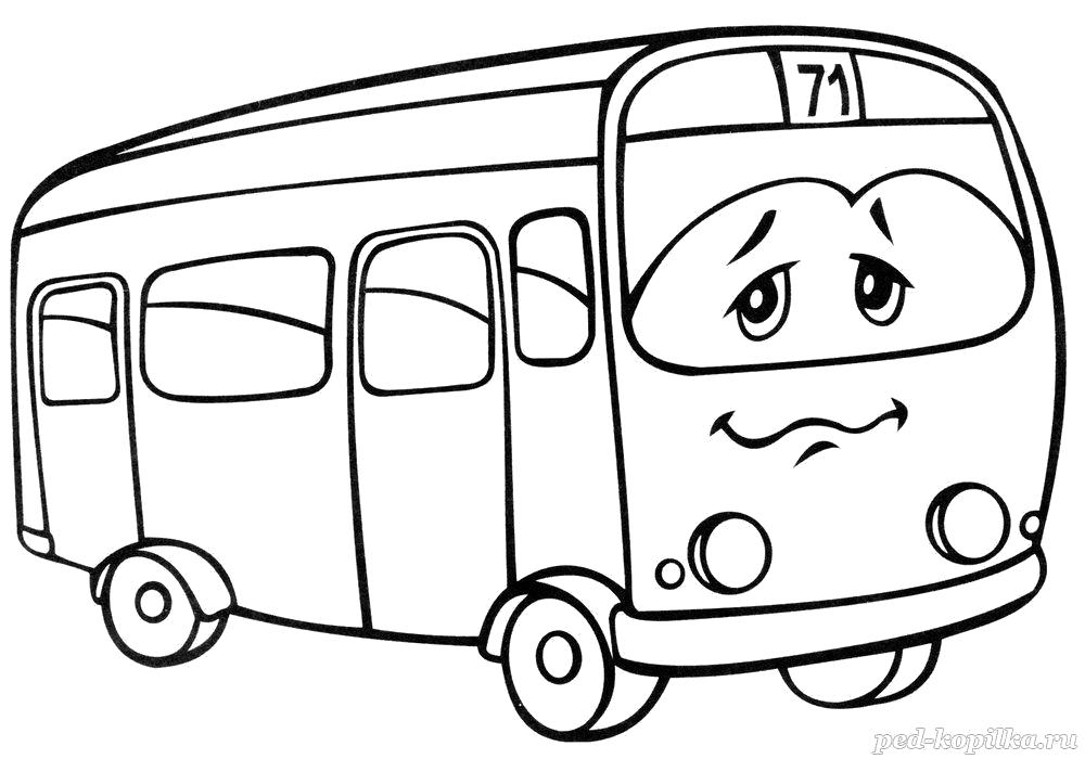 Название: Раскраска Раскраска. Автобус. Категория: Автобус. Теги: Автобус.