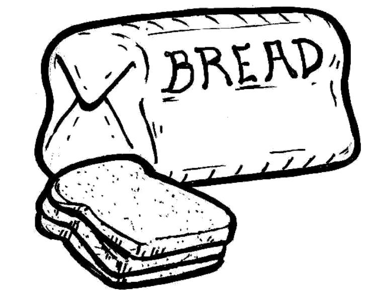 Название: Раскраска hleb. Категория: еда. Теги: хлеб.