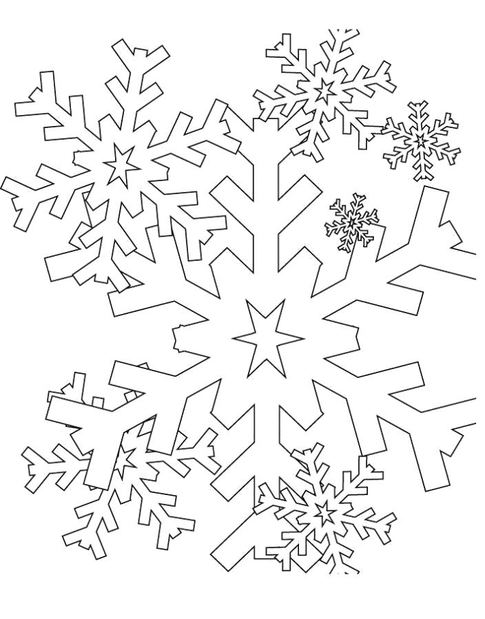 Название: Раскраска Раскраска тема снежинки. Категория: Снежинки. Теги: Снежинки.