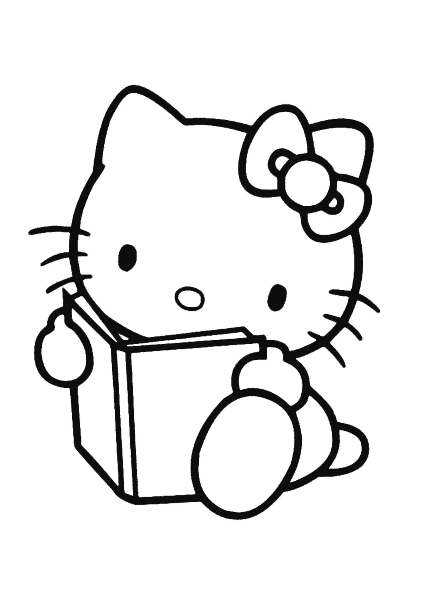 Hello kitty напечатать