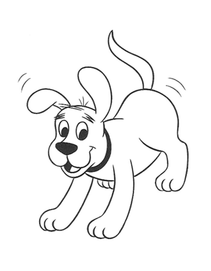 Название: Раскраска Раскраска щенок, собака бежит. Категория: Щенок. Теги: Щенок.