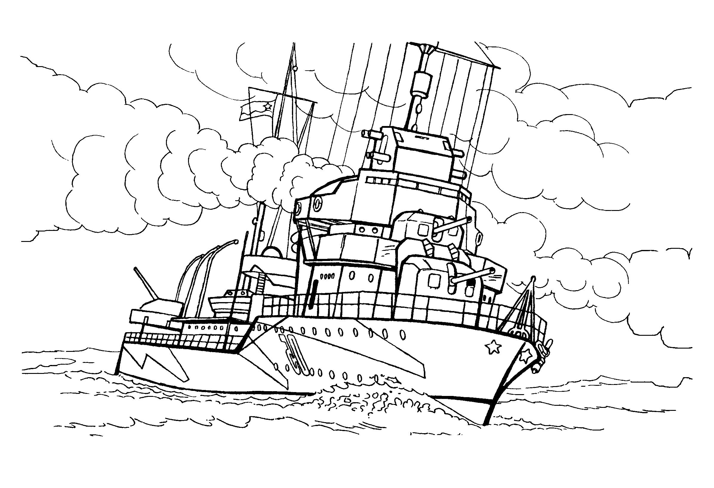 Название: Раскраска Раскраска корабель. Категория: корабль. Теги: корабль.