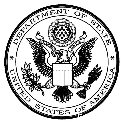 Раскраска герб США. 