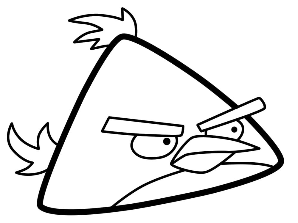 Название: Раскраска Angry birds. Категория: энгри берд. Теги: энгри берд.