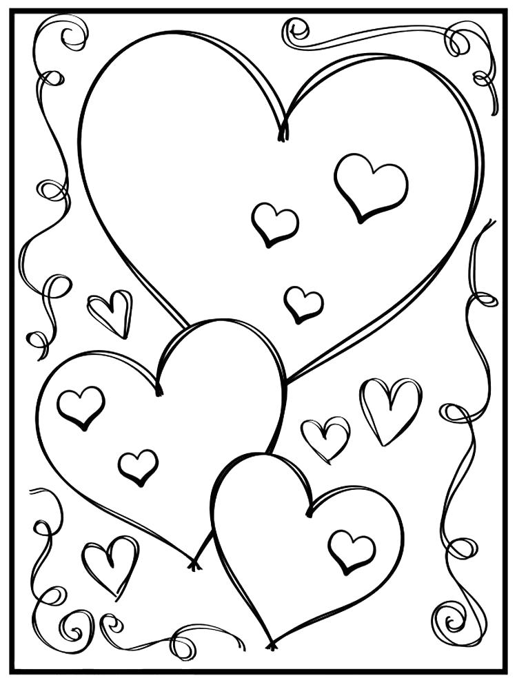 Раскраска Качайте и печатайте бесплатные раскраски День святого Валентина. День святого валентина
