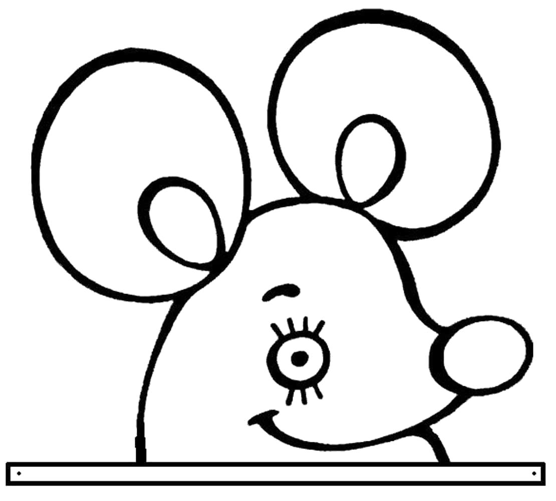 Название: Раскраска Раскраски "мышка" . Категория: . Теги: .