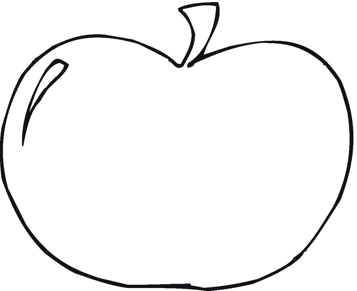 Название: Раскраска яблоко раскраска. Категория: Фрукты. Теги: яблоко.