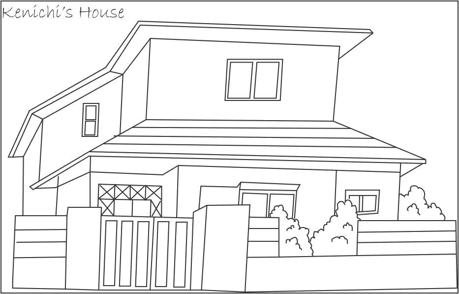 Название: Раскраска дом раскраска. Категория: Дом. Теги: Дом.