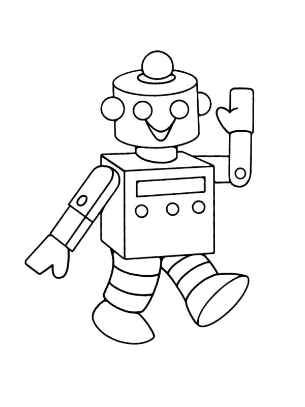 Название: Раскраска Раскраски роботы робот. Категория: Робот. Теги: Робот.