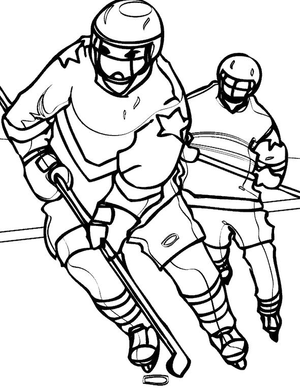Название: Раскраска Хоккей, клюшка, шайба. Категория: Хоккей. Теги: Хоккей.