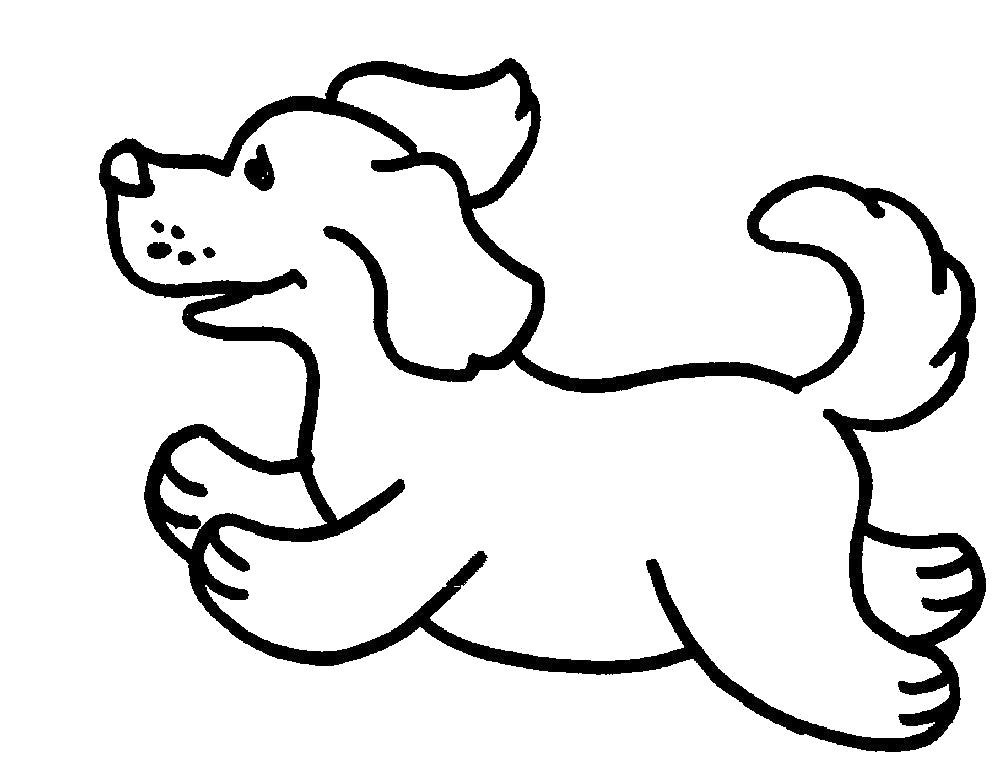 Изображения по запросу Раскраска щенок