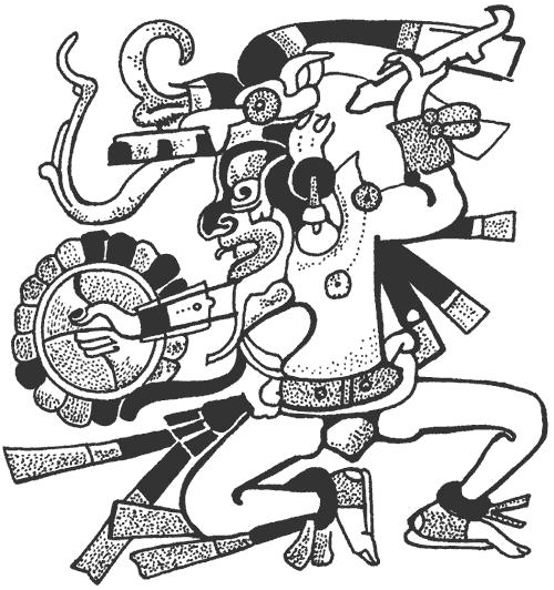Раскраска Майя. Быт, религия, культура. 