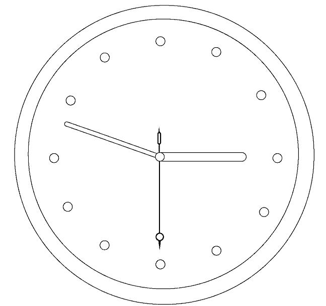 Название: Раскраска время на часах, раскраски, часы, секундная стрелка. Категория: Часы. Теги: Часы.