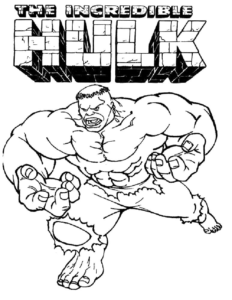 Название: Раскраска Раскраска Халк. Категория: Комиксы и супергерои. Теги: Халк.