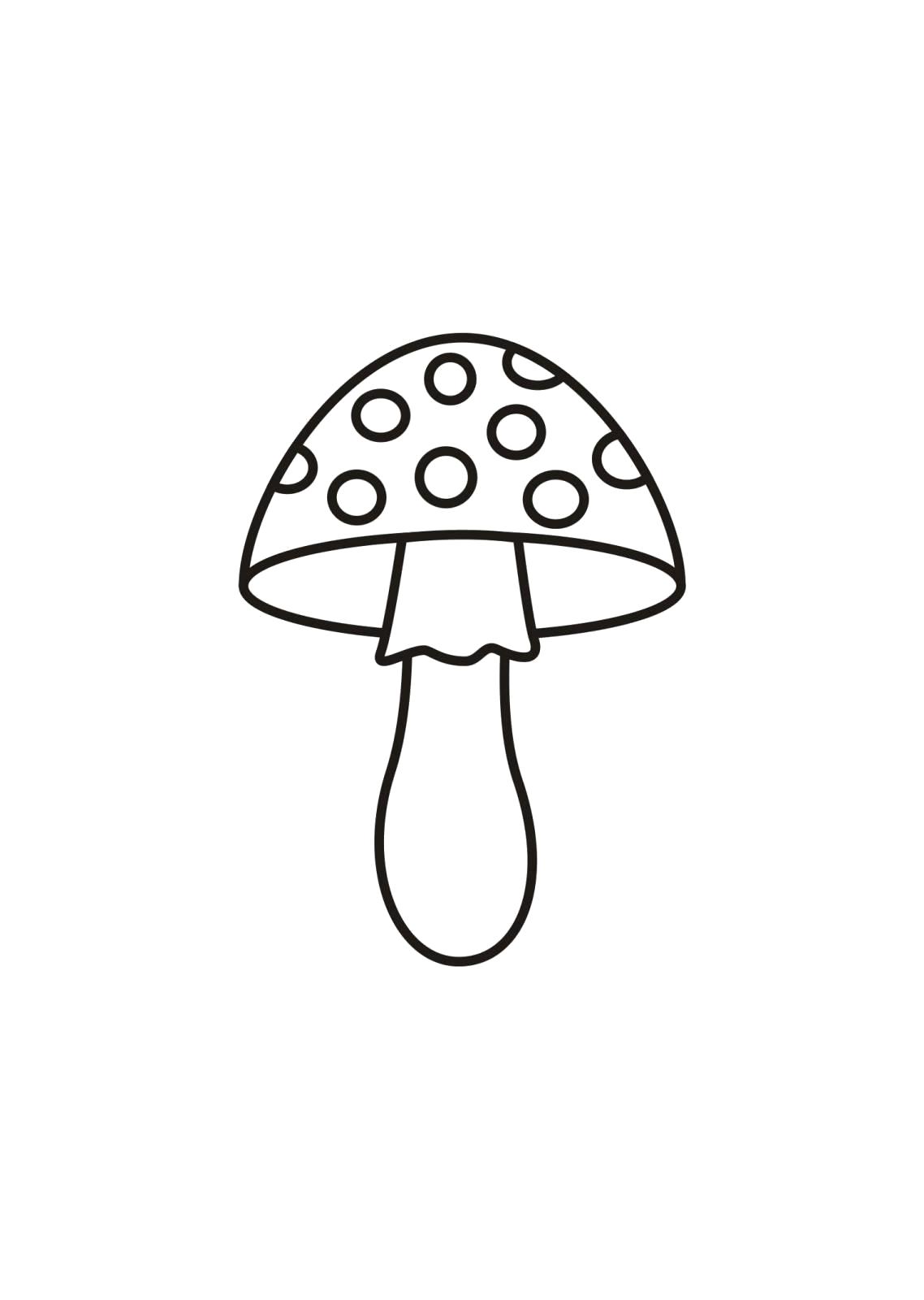 Шаблоны грибов для лепки