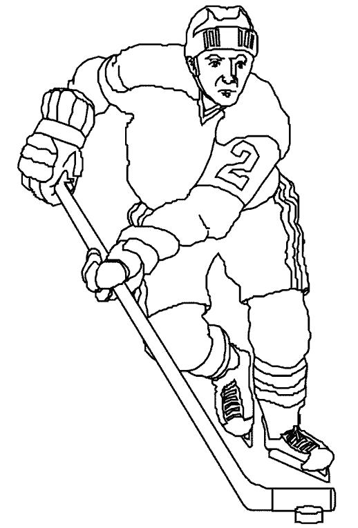 Название: Раскраска спортивный хоккей, . Категория: Хоккей. Теги: Хоккей.