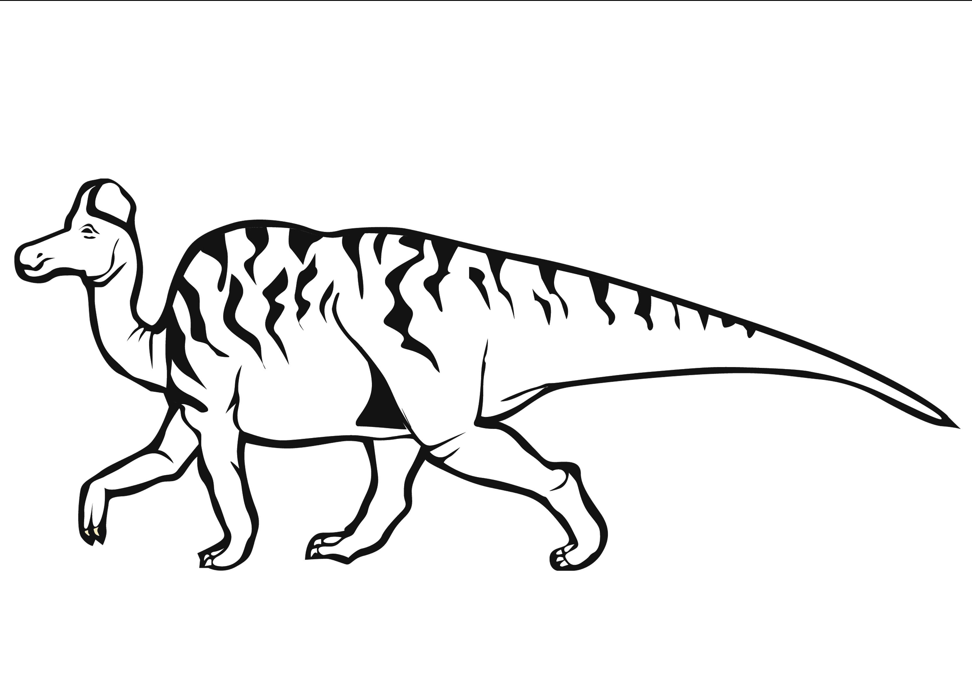 Раскраска Раскраски про динозавров. динозавр